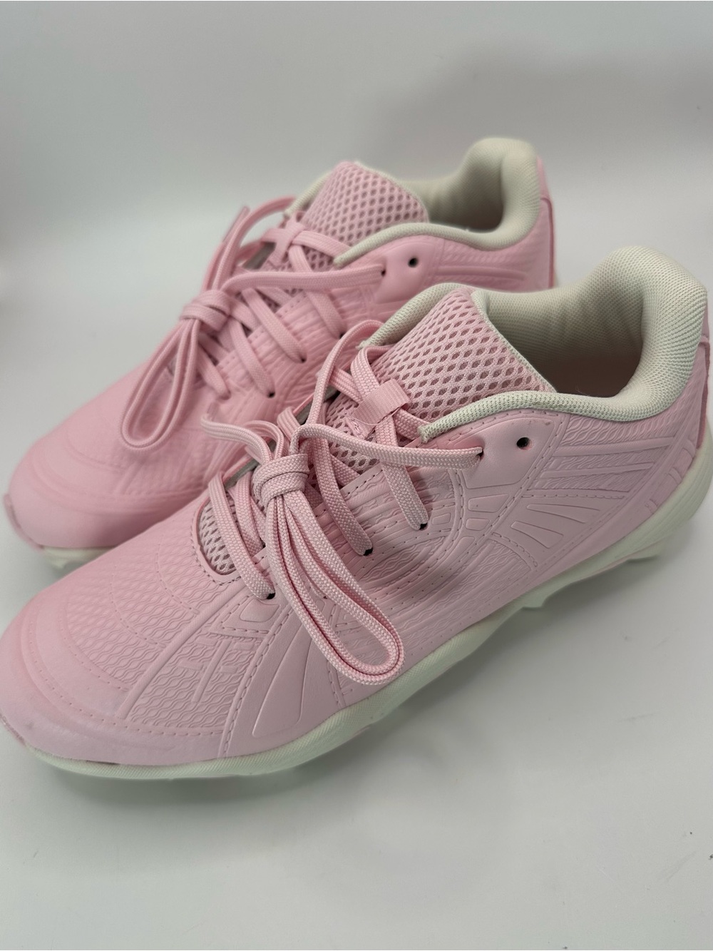 Womens Under Armour Glyde Sola Rm Softball Cleats Pink 6000718-647 size 8
